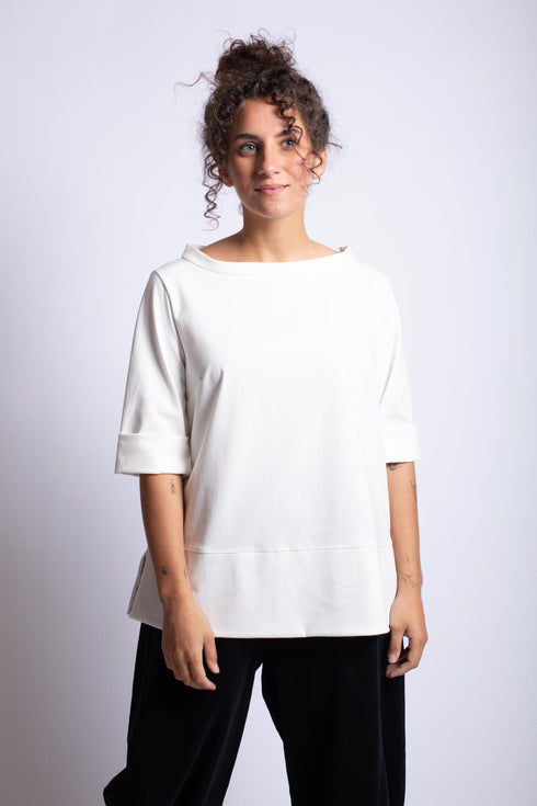 Elegante top in jersey Britt